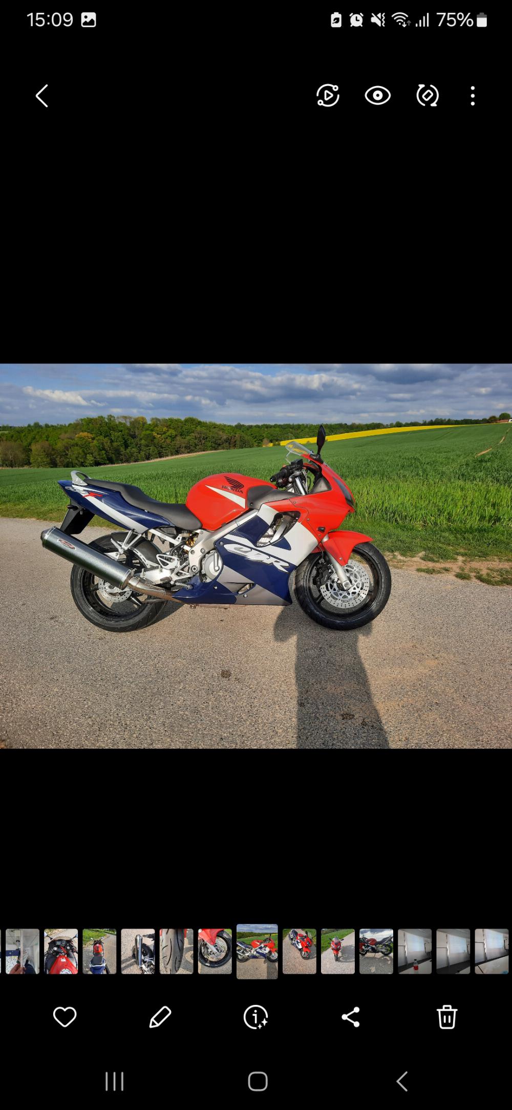 Motorrad verkaufen Honda Cbr 600  Ankauf